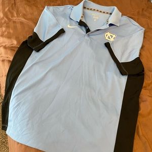 UNC Nike Dri-fit Golf Polo